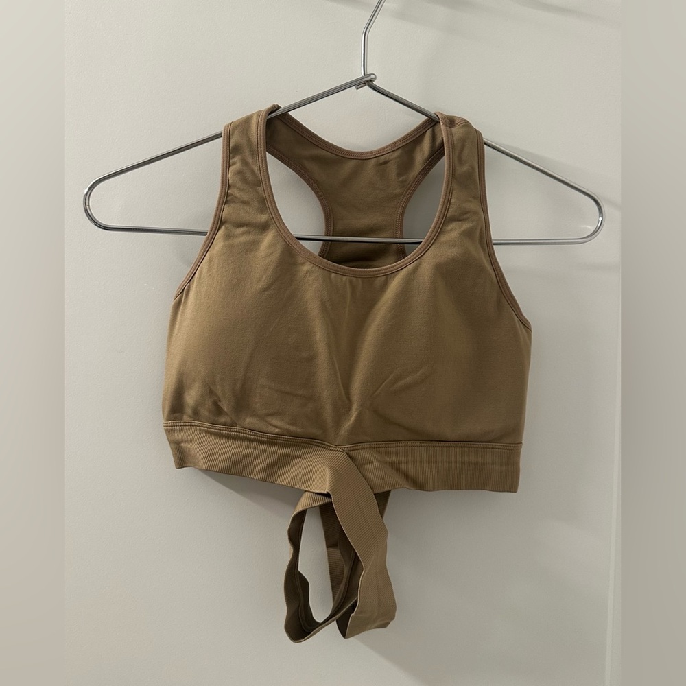 NVGTN Sculpt Seamless‎ Tank | Olive Green | Size: M